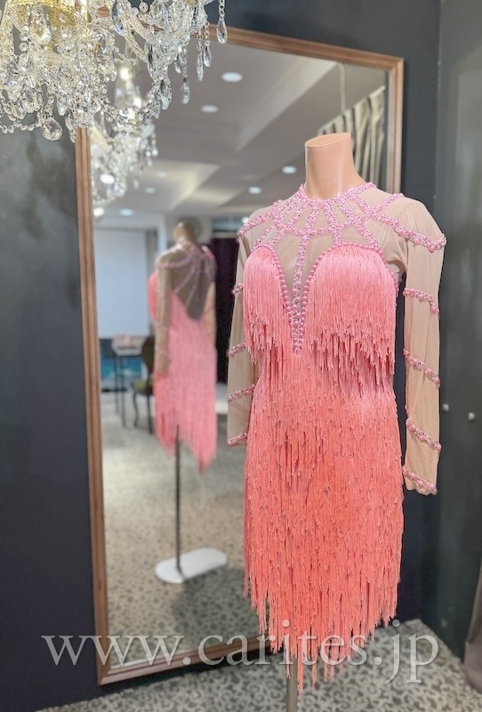 【1月16日までSALE！】SD429・コーラルフリンジラテン イメージ