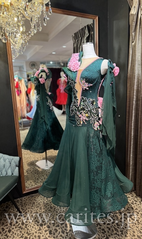 【1月16日までSALE！】SD449・ディーブグリーン＆ピンク イメージ