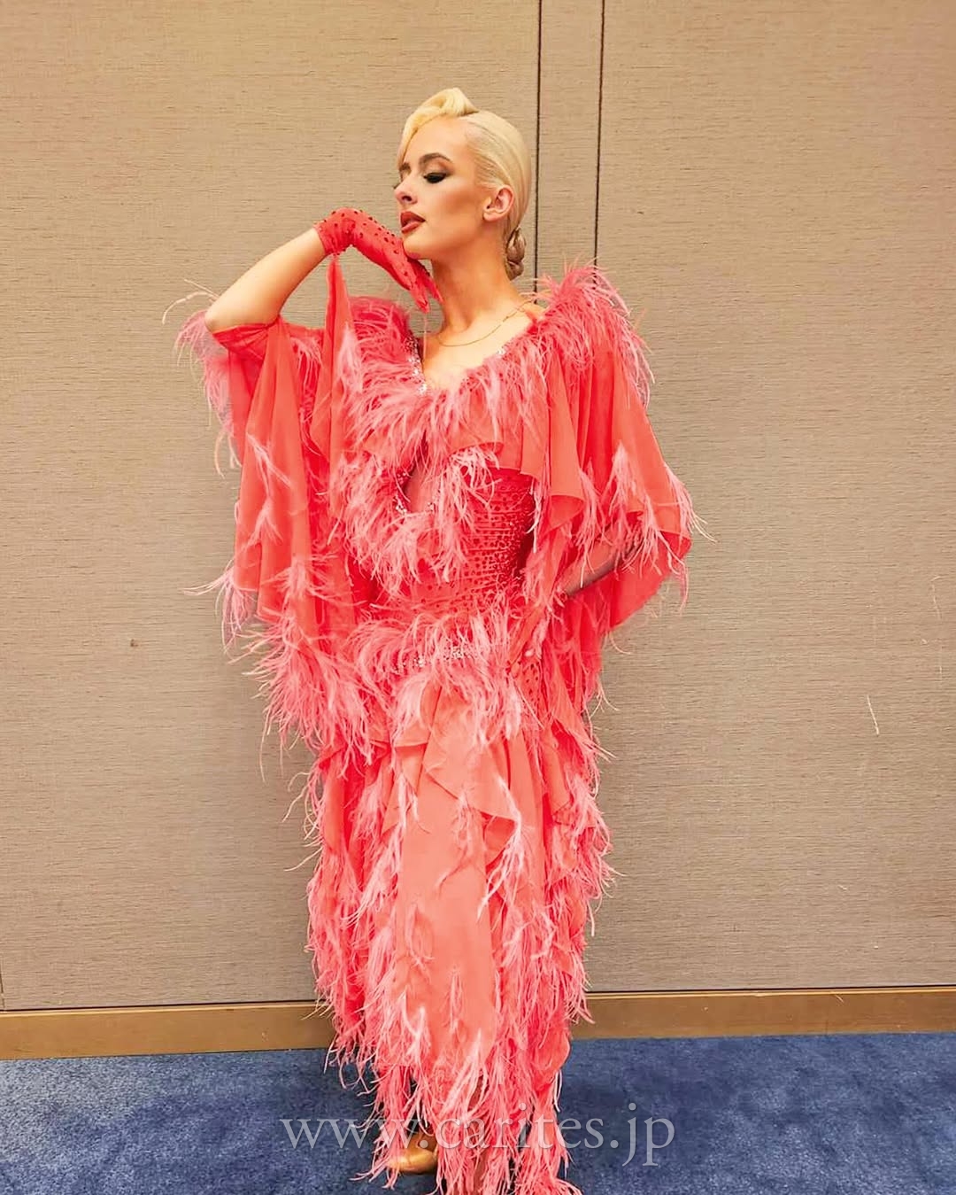 【1月16日までSALE！】OT146・【dancequeen】オレンジ【ドーラ着用】 イメージ